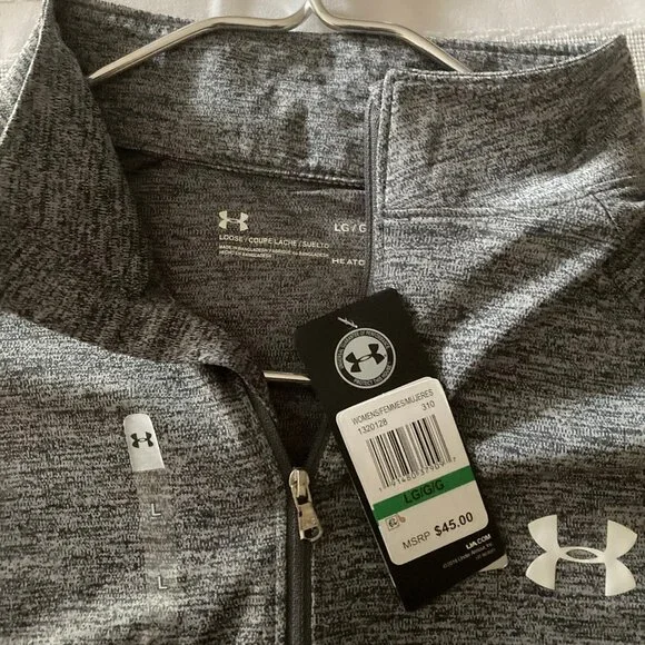 Under Armour 1/4 zip activewear L - Picture 3 of 6